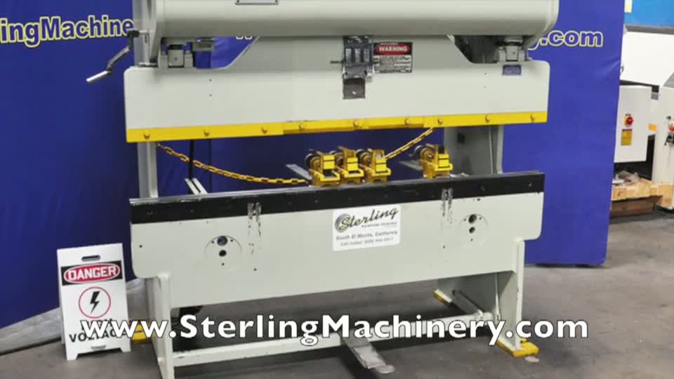 Niagara-SPANISH VERSION:  25 Ton x 6 'Used Niagara mec�nico Freno de la prensa, MDL. 1B-25-5-6, Ajuste Manual Ram, foto a foto-Lube, Foot Pedal, calibrador trasero manual, control de motor con funci�n de marcha atr�s, (No tiene velocidad variable.), # A3323-01