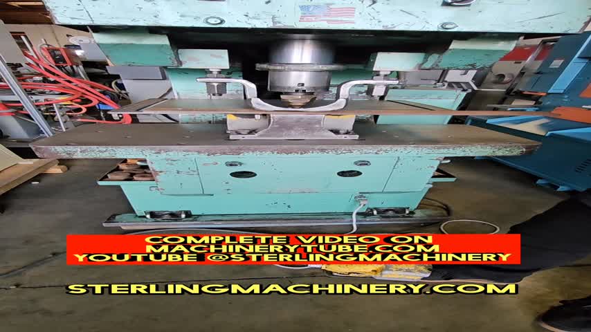 140 TON USED PIRANHA HEAVY DUTY HYDRAULIC  DUAL OPERATION IRONWORKER , MDL. PII-140, JOYSTICK CONTROL AT FRONT AND REAR OF MACHINE, ADJUSTABLE STROKE FOR PUNCH END, PUNCH STATION, FLAT SHEAR STATION, COPER NOTCHER, SQUARE BAR AND ROUND BAR, FOOT CONTROL, #A7336