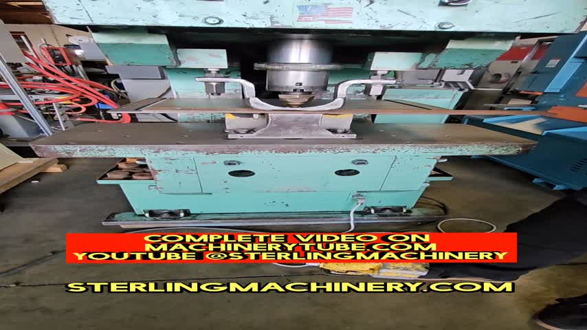 140 TON USED PIRANHA HEAVY DUTY HYDRAULIC DUAL OPERATION IRONWORKER , MDL. PII-140, JOYSTICK CONTROL AT FRONT AND REAR OF MACHINE, ADJUSTABLE STROKE FOR PUNCH END, PUNCH STATION, FLAT SHEAR STATION, COPER NOTCHER, SQUARE BAR AND ROUND BAR, FOOT CONTROL, #A7336