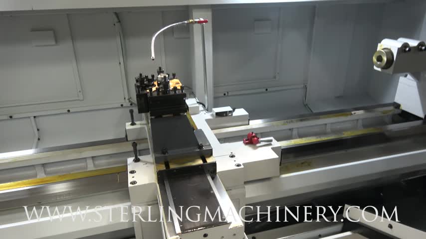 Atrump-30" x 196" Brand New Atrump Heavy Duty CNC Lathe, Mdl. KL30200, Centroid T400i Control with 15" Color VGA LCD Screen, X and Z Axes Ball Screw, Automatic Gear Shifting in 3 Gear Range, Auto Lube for X-Z Slide Ways & Ball Screw, 20 H.P. Main Motor with Inve-01