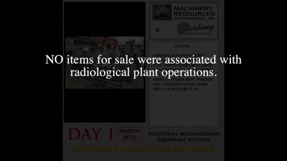Auction Lot 276: San Onofre Nuclear Auction 28\" x 150\" Leblond 2516 Heavy Duty Engine Lathe, 11.75\" Swing Over Cross Slide, 10\" 4-Jaw Chuck, 4\" Hole Thru, 22.4-1120 RPM, Steady Rest, Taper Attachemnt, Steady Rest, Threading, Coolant, Sony Dro.