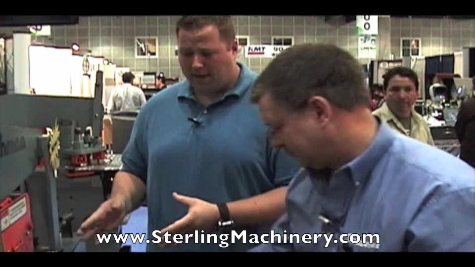 -Sterling Machinery at Westec 2010 Machine tool Show Scotchman Ironworkers and Bandsaws Part II-01