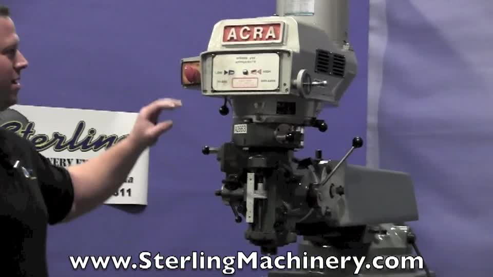 Acra-Acra Vertical Milling Machine-01