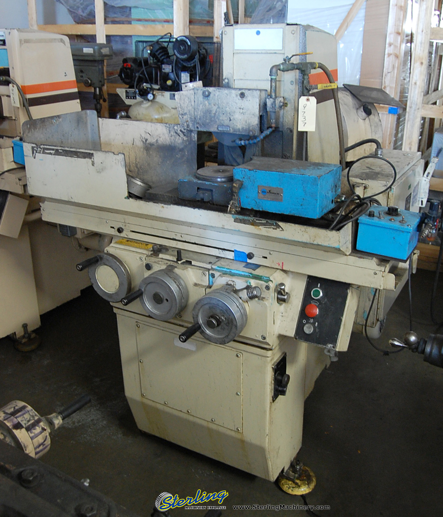 BROWN & SHARPE-6" x 18" Used Brown & Sharpe Automatic Surface Grinder, Mdl. 618 Micromaster, Coolant System, Splash Guard,  #9737 *SPECIAL PRICE! ASK SALESPERSON ABOUT MACHINE AND WARRANTY*-01