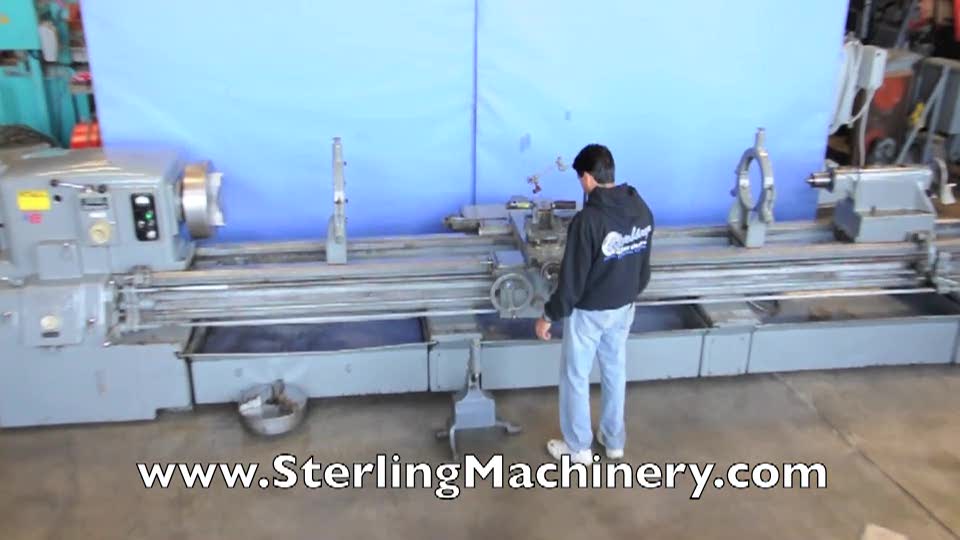 28" x 178" Used Monarch Engine Lathe Model 1610 www.SterlingMachinery.com