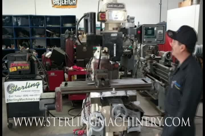 Chevalier-10 "x 50" Venta de Chevalier 3 ejes CNC O Manual de Uso molino vertical, MDL. FM-32HP, Proto controlador M3 Trak, 3 ejes CNC, RS-232 Link, la niebla de refrigerante, sistema de lubricaci�n autom�tica, caja de caminos, la bola de tornillo, hecho en Taiw�n,-01