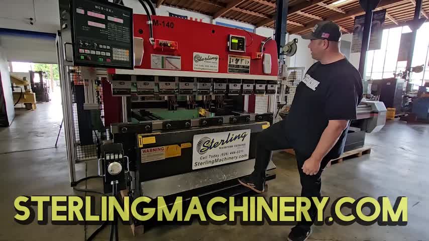 Amada-50 Ton x 78" Used Amada CNC Hydraulic Upacting Press Brake (Top Of The Line), Mdl. RG-50, Ram Clamps, NC9EX II, 3 Axis CNC Back Gauge, Upacting Press Brake, Foot Treadle, Handwheel Control, Metal Tech Control Laser Press Brake Guard, Machine From Honeywell Automation. Great Maintenance., Rear Safety Guard, Light Curtain, #A7408-01