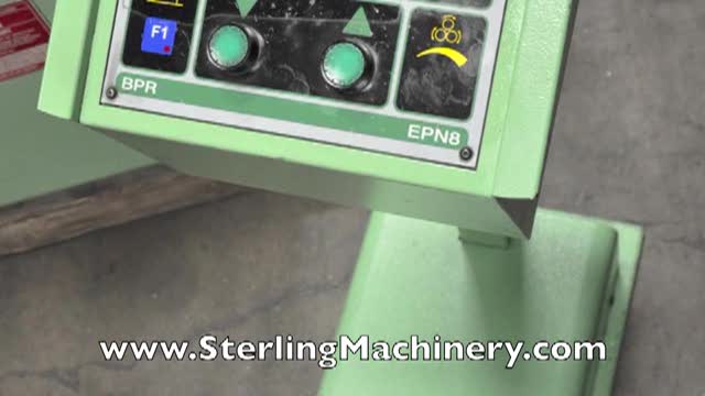 3\" x 3\" x 1/4\" Used Eagle Hydraulic Angle Roll, Mdl. CPH-60, EPN8 Digital PLC Programmable Control, Horizontal/Vertical Operation, Power Top Roll Adjustment (2000) #A1292
