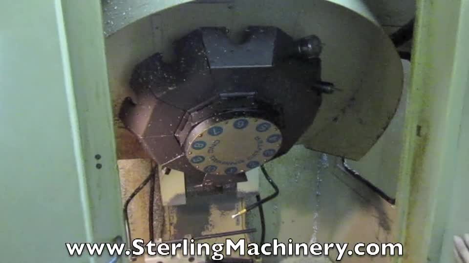 20\" x 9\" Used Brother CNC Tapping Machine Center, Mdl. TC-215, Brother CNC-400 Control,  #A2529
