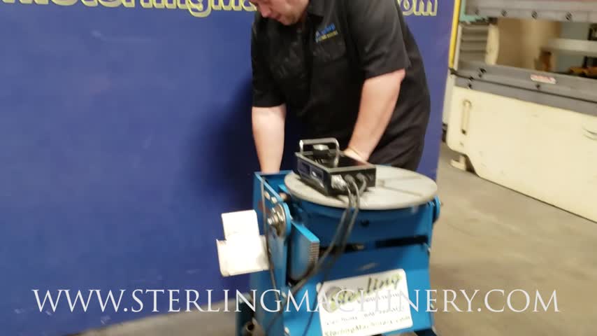 Koike Aronson-660 Lbs. Used Koike Aronson Benchtop Welding Positioner, Mdl. LD-300R, Ergonomic Operator Controls with Foot Pedal, Reliable Drive System, Precision Machined Table, Self Locking Worm Gear, Precision Welded Trunnions, Preloaded Taper Roller Bearings,  Year-01