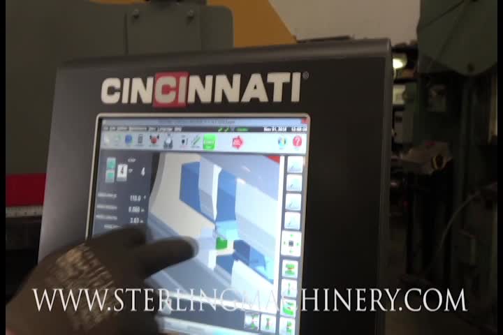 90 Ton x 8' Brand New Cincinnati Proform CNC Hydraulic Press Brake, Mdl. 90PF+6, Industrial PC-Based with Windows Operating System, 15" Color LCD Display With Touchscreen Interface, US/Euro Filler Block, Graphical Tool Library with Pre-Loaded Tool Files,