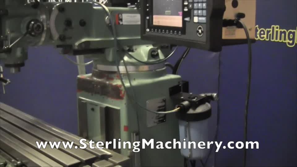 10 \"x 50\" usado Trak CNC 2 rodilla Eje Vertical Mill, MDL. Trak K3SX, Prototrak SMX con Joy Stick Maxi Torque-Rite Poder de la Barra, Refrigerante Mist, Rodilla Power Feed, luz de trabajo, sistema de lubricaci�n autom�tica, A�o (2007) # A3537