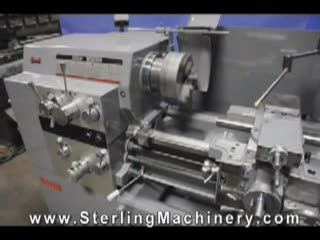 20" x 60" Used Ikegai Engine Lathe, Mdl. A 2011- 2060, 3 & 4 Jaw, Steady Rest, Face Plate, Drill Chuck & Arbor #9607