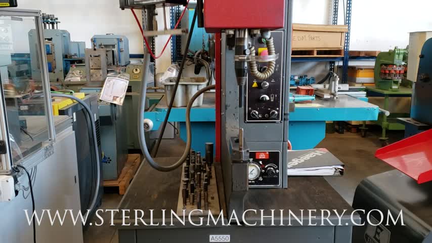 6 TON USED HAEGER HARDWARE INSERTION PRESS, MDL. 618 PLUS, PROTECH SYSTEMS 