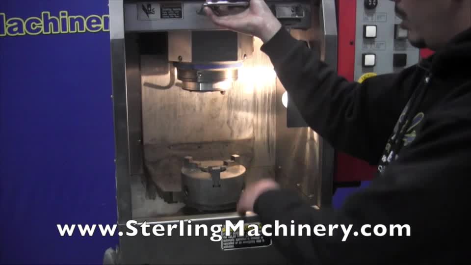 Spanish:  6.5 \"usados Amada Togu III sacador autom�tico & Die Grinder, MDL. Togu III, 6\" 3 Jaw Chuck, sistema de refrigeraci�n, DC Servo Motor, Gas Springs, caja del filtro, Mecanismo de soplado de aire, sistema de lubricaci�n autom�tica, (2005) # A3663