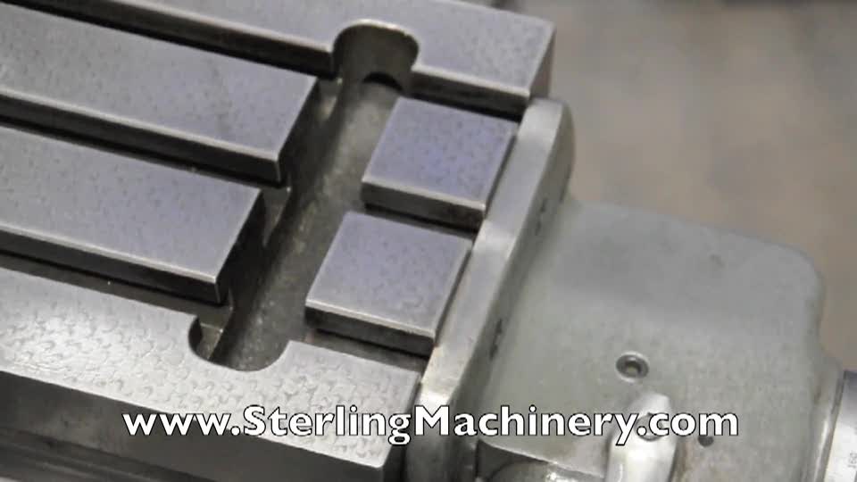 9\" x 42\" Used Bridgeport Vertical Mill, Mdl. Series 1, Draw Bar, Bijur Spray Mist #A1287