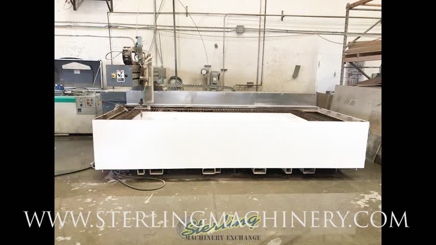 6' x 13' Used Flow CNC Waterjet Cutting System *Guaranteed By Flow Dealer*, Mdl. Mach 2b 4020b, Rigid Machine Construction, Precision Motion System: High-End Ball Screw & Digital Drive Motion System, Roll Around Touch Screen Console, Auto Lubrication, Pro