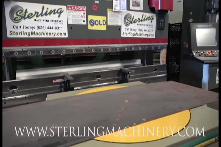 Southworth Backsaver Hydraulic Scissor Lift Table Demonstrated with Cincinnati Press Brake