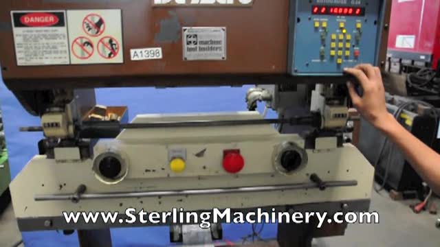 17 Ton x 4\' Used DiAcro CNC Hydra-Mechanical Press Brake, Mdl. 14- 48, Automec CNC BackGauge, Dual Palm Controls On Ram, Manual Ram Adjustment #A1398