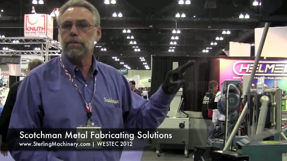 Brand New Scotchman By Almi Tube and Pipe Notcher At Westec 2012