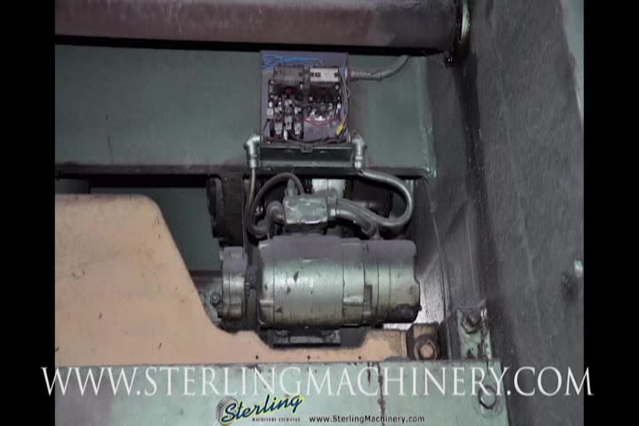 150 Tons x 10" Used Chicago Straight Side Double Crank Punch Press, Mdl. , Air Clutch & Brake, Dual Palm Control,  #A1968 *SPECIAL PRICE! ASK SALESPERSON ABOUT MACHINE AND WARRANTY*
