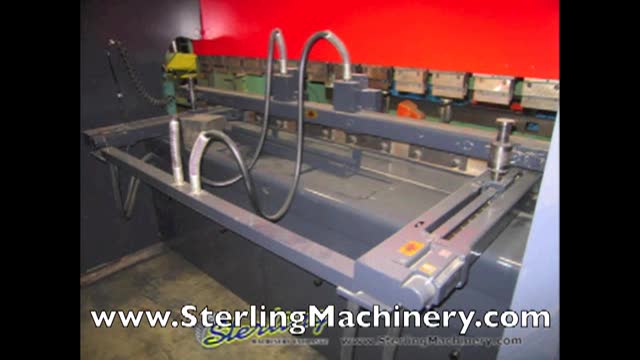 110 Ton x 10' Amada Hyd., Mdl. FBD-1030F,NC9 7 Axis Ctrl.(1991) Sterling Machinery #8553