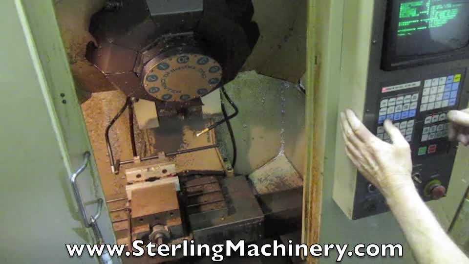 BROTHER-20\" x 9\" Used Brother CNC Tapping Machine Center, Mdl. TC-215, Brother CNC-400 Control,  #A2529-01