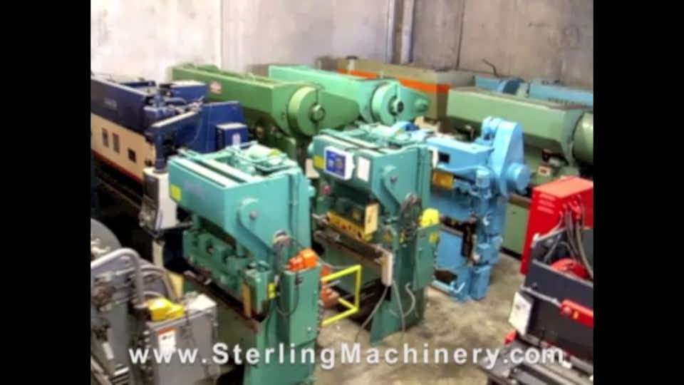 Acra-10" x 54" Used Acra Vertical Mill, Mdl. AM3VK, Anilam 2 Axis Digital Readout System, Table Power Feed, Hardened Ground Box Square Ways #A1466-01