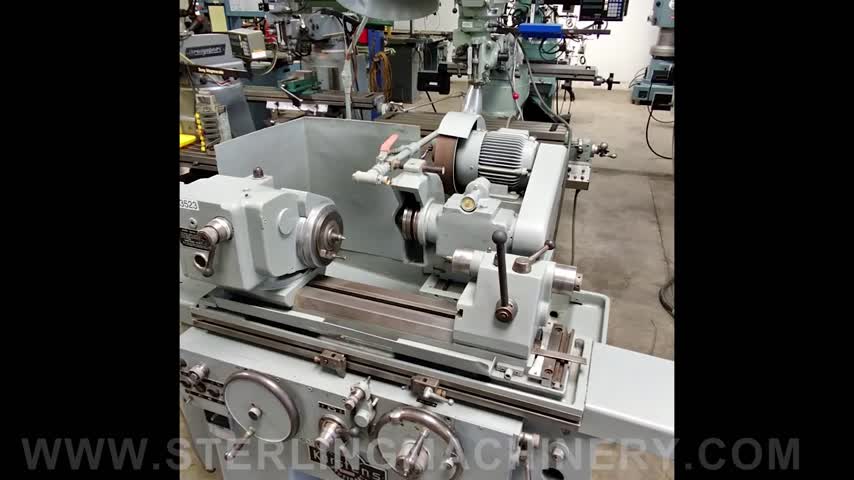 Karstens-10" x 12" Used Karstens Stuttgart Universal Cylindrical Grinder, Mdl. ASA, Work Head, Automatic Infeed, Grinding Wheel, Tail Stock, Work Light, Hydraulic System, #A3523-01