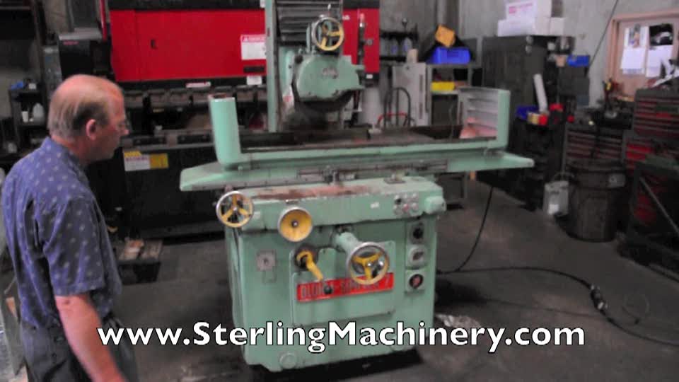 14\" x 28\" Used Blohm 2 Axis Automatic Mdl. SIMPLEX7, Electro Magnetic Chuck, Power Elevation #7353