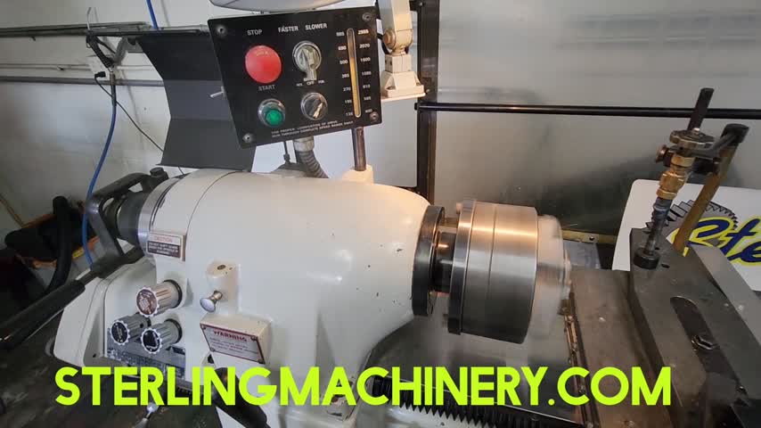 Ganesh-13" x 14" Used Ganesh Precision Tool Room Lathe , Mdl. HCL-618SP, 3  Jaw Chuck, Inch And Metric Threading, KDK Tool Post, Work Light, Newall 2 Axis Dro, #A7148-01