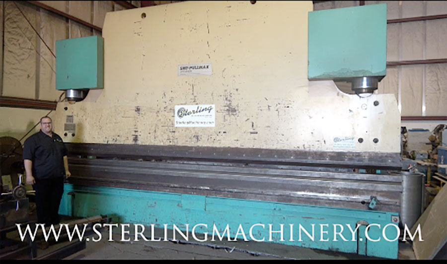 700 TON X 20' USED PULLMAX HYDRAULIC PRESS BRAKE (HEAVY DUTY), MDL.EKP-M 700 20/16, 4 WAY DIE 6