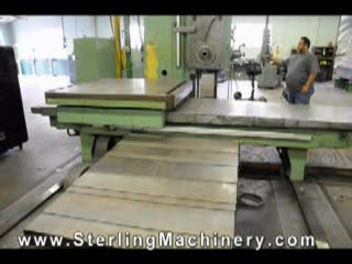 5" Used Wotan Horizontal Boring Mill For Sale