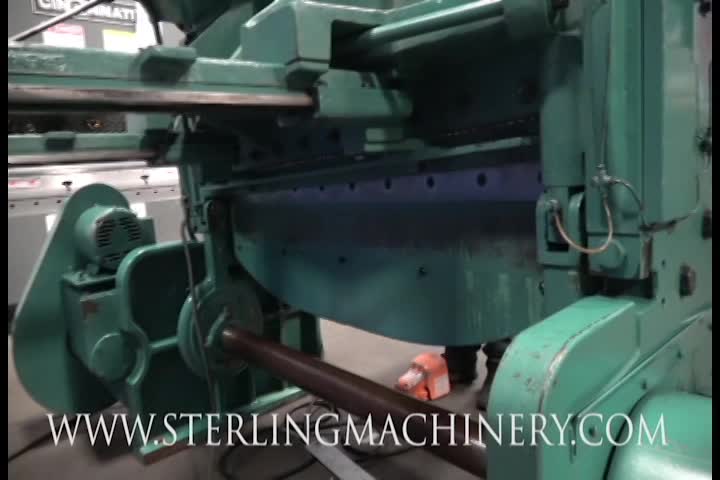 10 GA. X 4 'USADO WYSONG PODER SHEAR, MDL. 1052, FRENTE DE ACCIONAMIENTO A MOTOR VOLVER VA CON EL INDICADOR, PLAZA DE ARMAS, (2) SOPORTES FRONTALES, ONE SHOT SISTEMA DE LUBRICACIN, PIE PEDAL ELCTRICO, # A4573