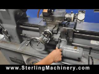 11" x 18" Used Hardinge Toolroom Lathe, Mdl. HLV, 5C Collet Closure, Collets, 2 Racks Of 5C Collets, KdK Tool Post #A1121