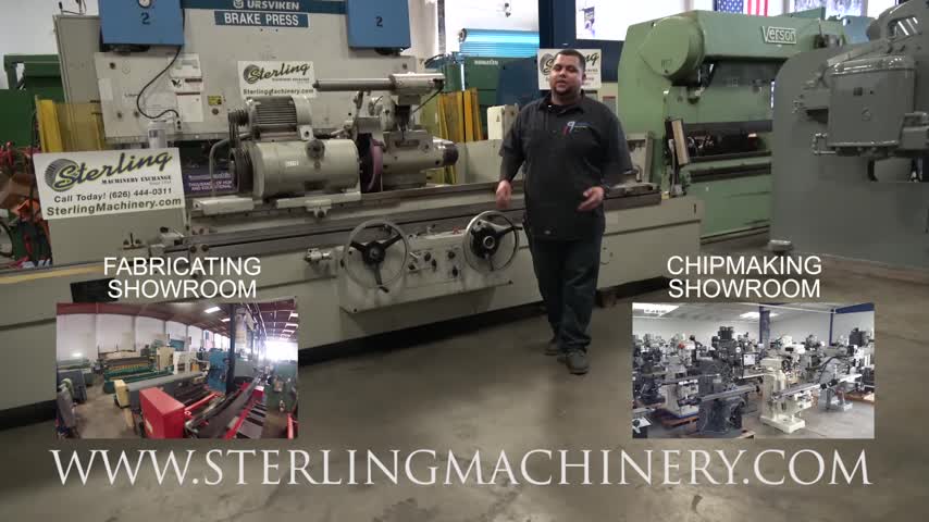 SMTW-19 "x 78" Usado SMTW Shanghai M�quina Herramienta Trabaja ID / OD Universal Cylindrical Grinder, Mdl. M1450Ax2000, Accesorio de pulido interno, Cabezal de trabajo motorizado, Balanceador de rueda SMTW, Placas de nivelaci�n SMTW, Bloques en V de SMTW, Sist-01