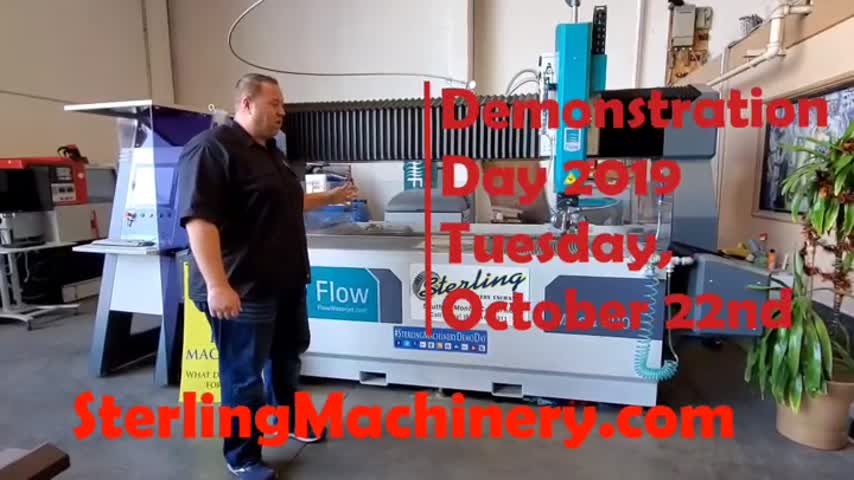 See Flow water jet machine Mach 300 underpowered on our Demonstration Day