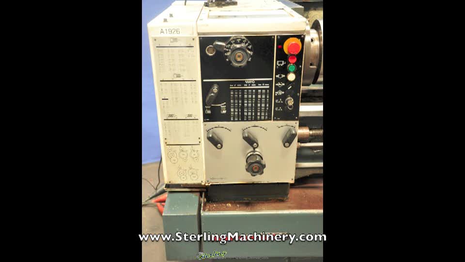 HARRISON-15\"/23\" x 60\" Used Harrison Gap Bed Engine Lathe Machine, Mdl. M350 15x60, 2 Axis Digital Read Out, Splash Guard, Coolant, Tool Post, Steady Rest #A1926-01