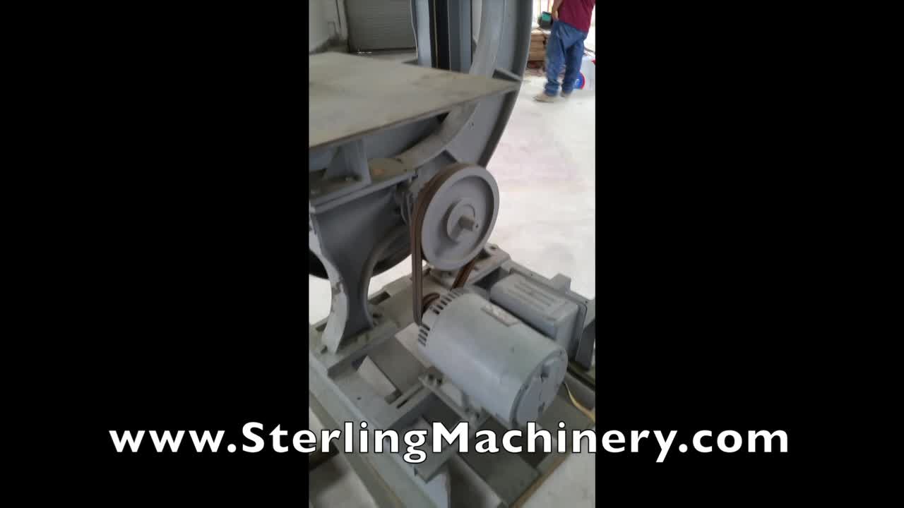 American-23" Used American Vertical (Woodworking) Saw, Mdl. ,  #A2479 *SOLD AS-IS. SPECIAL PRICE NO WARRANTY*-01