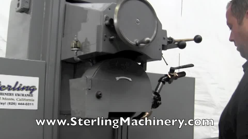 12\" x 72\" Used Gallmeyer & Livingston Automatic Surface Grinder ( 2 Axis ), Mdl. A, 12\" x 36\" Permanent Magnetic Chuck, Power Elevation On Wheel Head, One-Shot Lube System, Coolant System, Horsepower: 15,  #6943