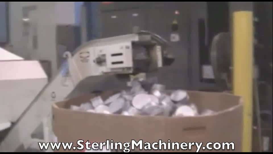 Puckmaster-4-1/2\" x 1-1/2\" Used Puckmaster Metal Chip Briquetting System, Mdl. 275, Allen Bradley SMC-3 PLC Control, Tipmaster Loading System, Augar Box With Side Extension (Loader), Hinged Steel Belt Puck Conveyor, Hydraulic Unit Sound Encloser, High Pressure Contr-01