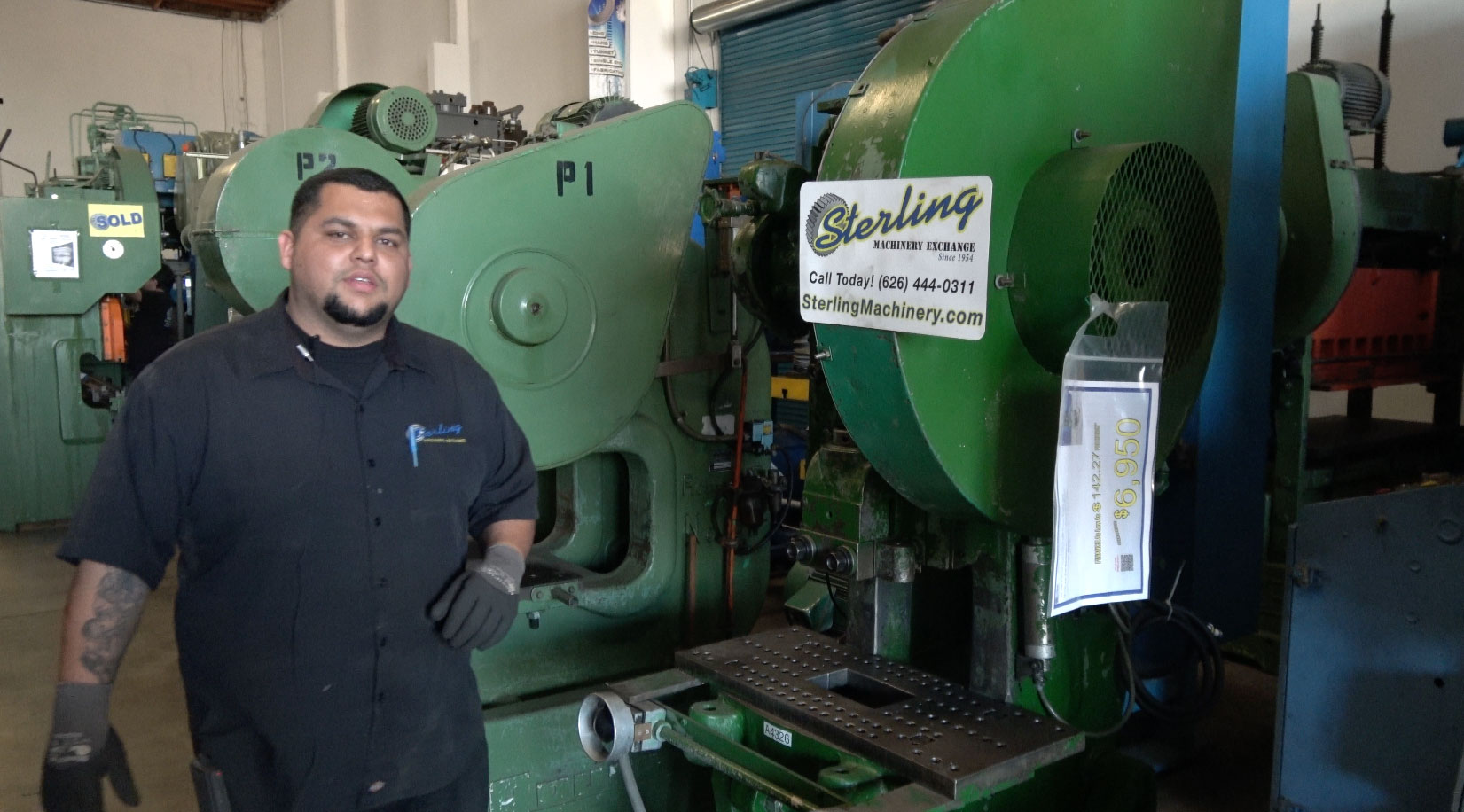 Bliss-22 Ton x 2-1 / 2 "Usado Bliss OBI Punch Press, Mdl. 19-1 / 2, Air Trip Embrague Mec�nico, Doble Bot�n de Palanca, Pedal, # A4326-01