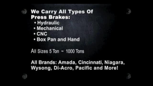 Cincinnati, Inc-90 Ton x 12\' Used Cincinnati CNC Hydraulic Press Brake, Mdl. 90CBII X10, Cincinnati Proforma Control, Automec CNC 2 Axis Backgauge, 5,466 Hours (2000) #A1483-01