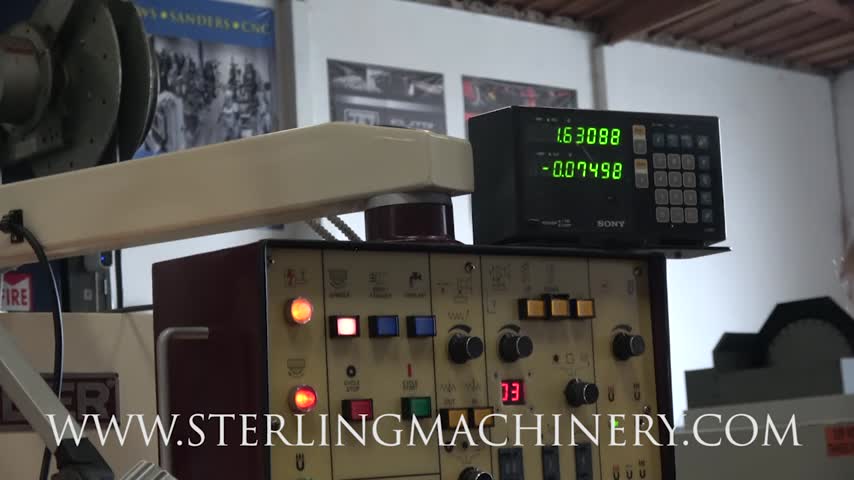 USED CHEVALIER HYDRAULIC SURFACE GRINDER , MDL. FSG 1020AD, PAPER FILTER COOLANT SYSTEM, 3 AXIS AUTOMATIC WITH INCREMENTAL DOWN FEED, DIGITAL READOUT, DIAMOND DRESSER,  #A6408