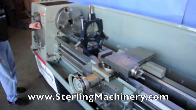 17\" x 80\" Used Clausing Colchester Engine Lathe, Mdl. 1755, 4 Jaw Chuck, Lever 5C Collet Closer #A1473 For Sale