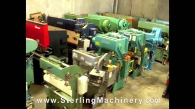 -3\" Used Horizontal Automatic High Speed Hydraulic Driven Angle Roll, Mdl. JF-030L, Tons Of Tooling #A1881-01
