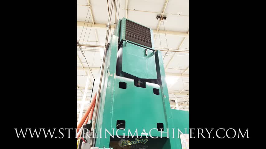 250 Ton Used 250 Ton Cincinnati Hydruaulic OBS Power Punch Press (UPGRADED CONTROLLER), Mdl. 250 OBS, 2014 Upgraded Cincinnati Pro-Face PLC Controls, USB Programmable Storage, Dual Palm Control, Auto Lube System,  Year (2000)  #A5853