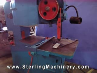 How To Use a Vertical Bandsaw Machine.  Welding, Speed Ch...