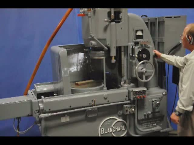 How To Use a 16" Used Blanchard Rotary Surface Grinder