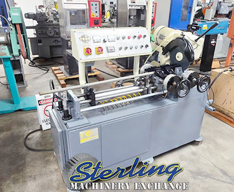 Soco-14" Used Soco Automatic Ferrous Cold Saw, Mdl. MC-350FA, Coolant, New Replacement Cost Over $26,000, Automatic Clamping, Automatic Feed, Automatic Cutting, Built In Precision Digital Readout, #A3854-01